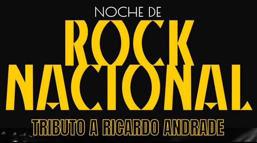 Noche de Rock Nacional, Tributo a Ricardo Andrade — portada